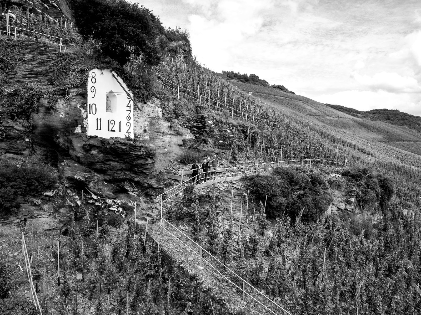 Schieferfels mit der Wehlener Sonnenuhr